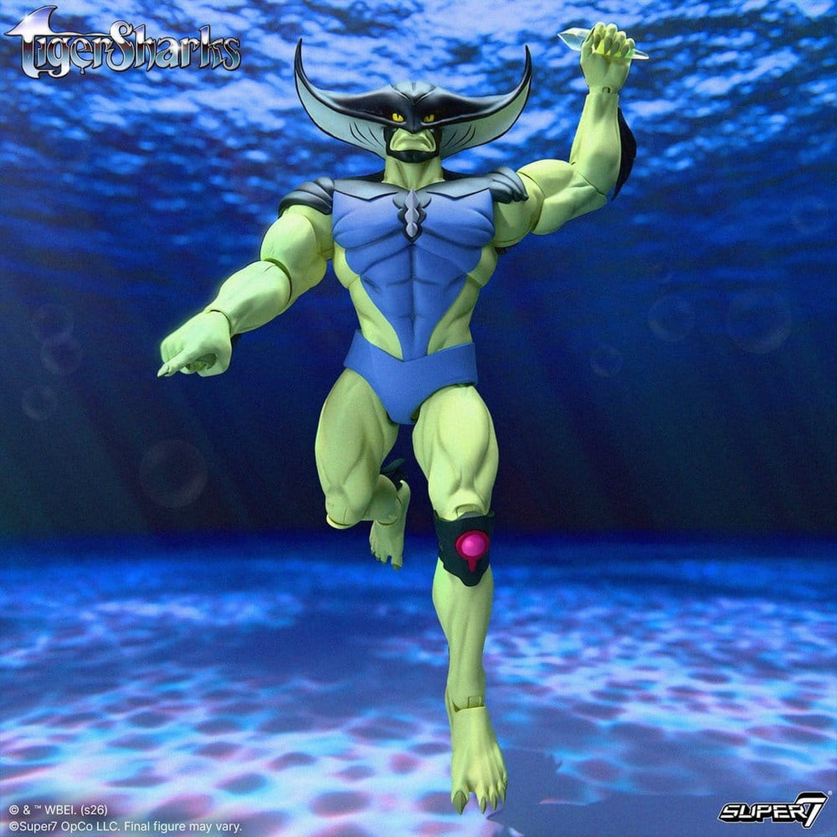 Imagen del producto Figura de acción T-Ray 18 cm TigerSharks Ultimates Wave 01