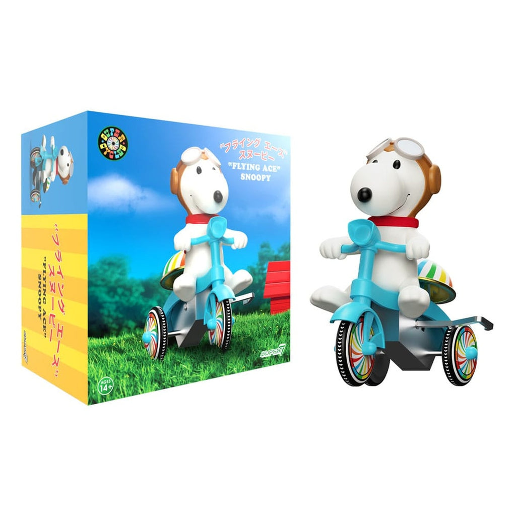 Imagen del producto Peanuts Super Cycles figura de acción Snoopy Flying Ace 13 cm