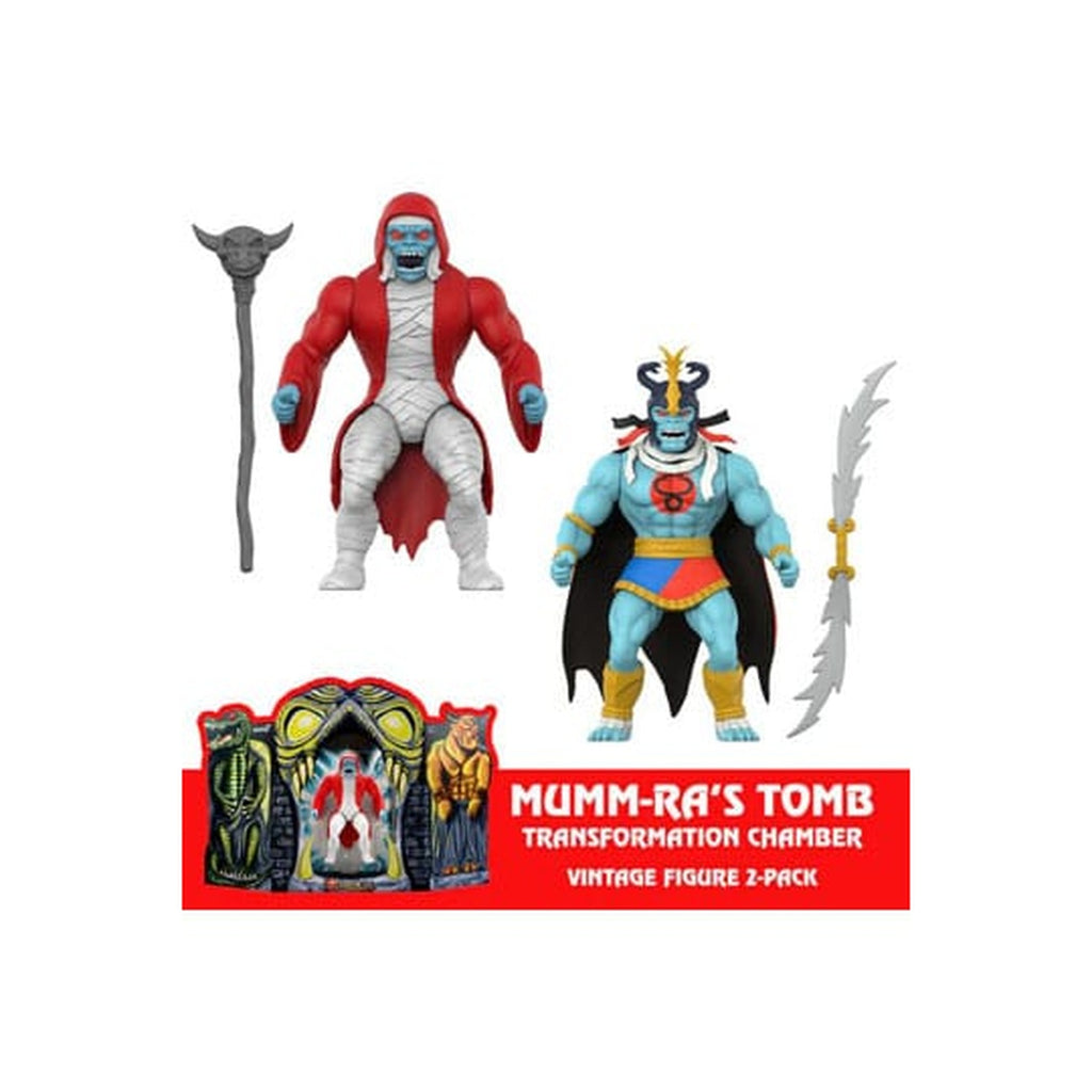 Imagen del producto Thundercats Vintage Collection Pack de 2 figuras de acción Tumba de Mumm-Ra 14 cm