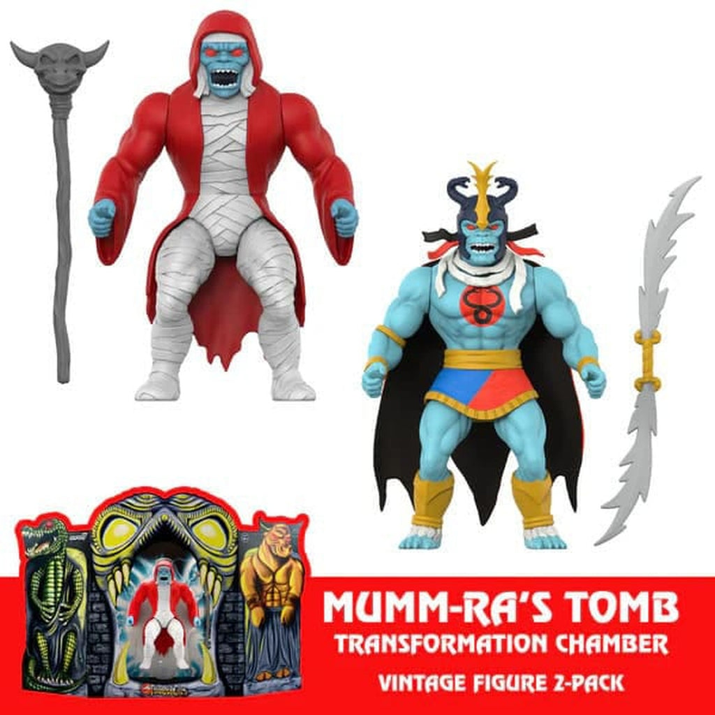 Imagen del producto Thundercats Vintage Collection Pack de 2 figuras de acción Tumba de Mumm-Ra 14 cm