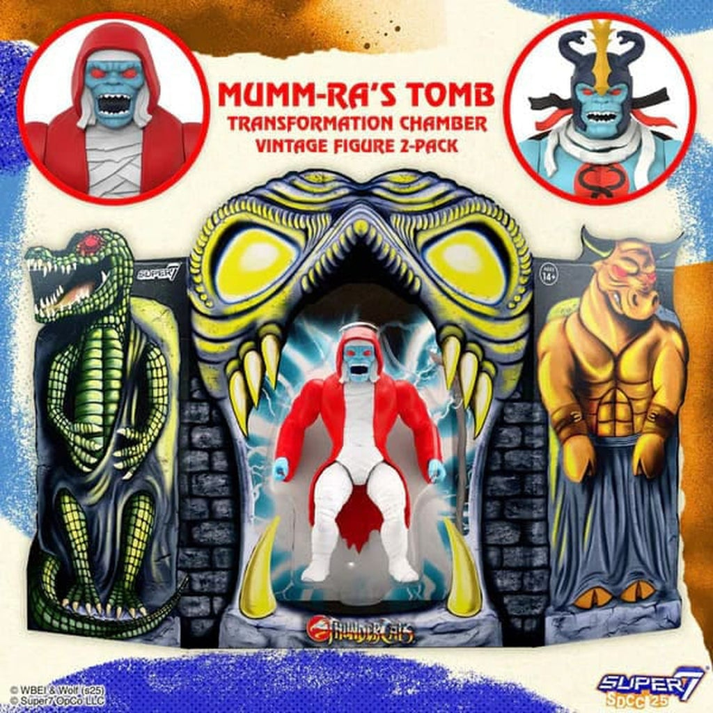 Imagen del producto Thundercats Vintage Collection Pack de 2 figuras de acción Tumba de Mumm-Ra 14 cm