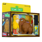 Imagen del producto Barrio Sésamo figuras de acción ReAction pack de 2 Big Bird y Mr. Snuffleupagus 10 cm