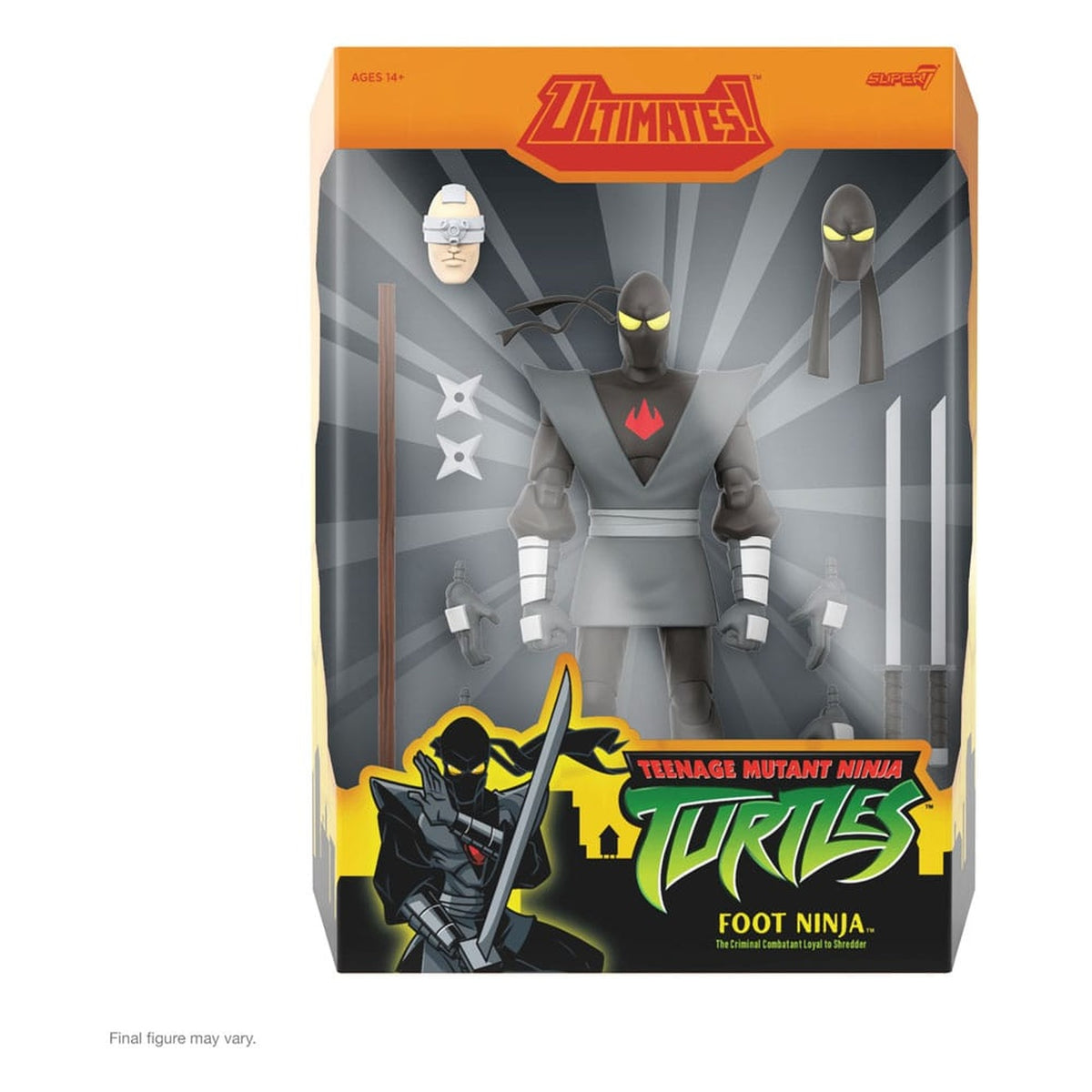 Imagen del producto Teenage Mutant Ninja Turtles Ultimates Figura de acción Wave 13 Foot Ninja 18 cm