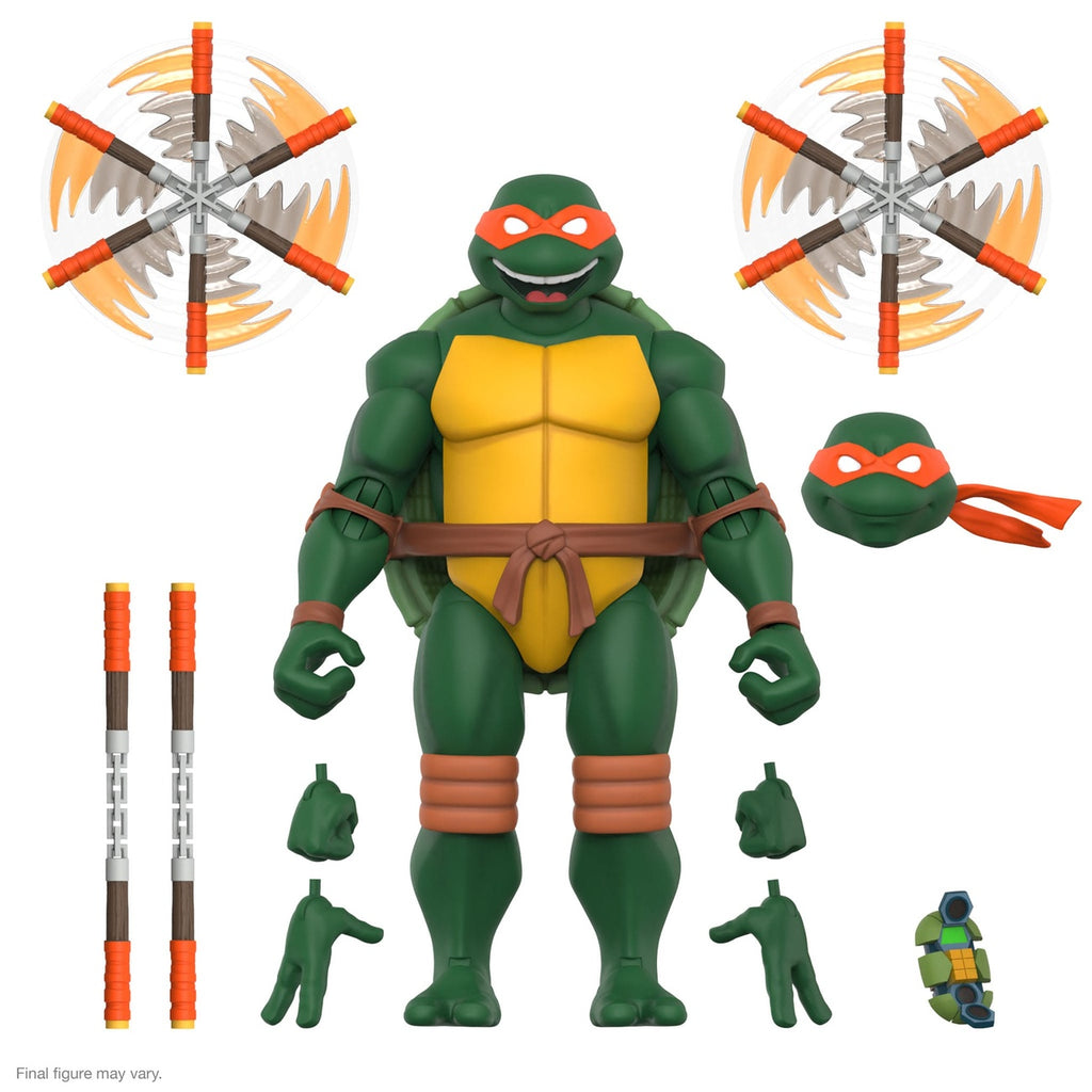 Imagen del producto Teenage Mutant Ninja Turtles Ultimates figura de acción Wave 12 Michelangelo 18 cm