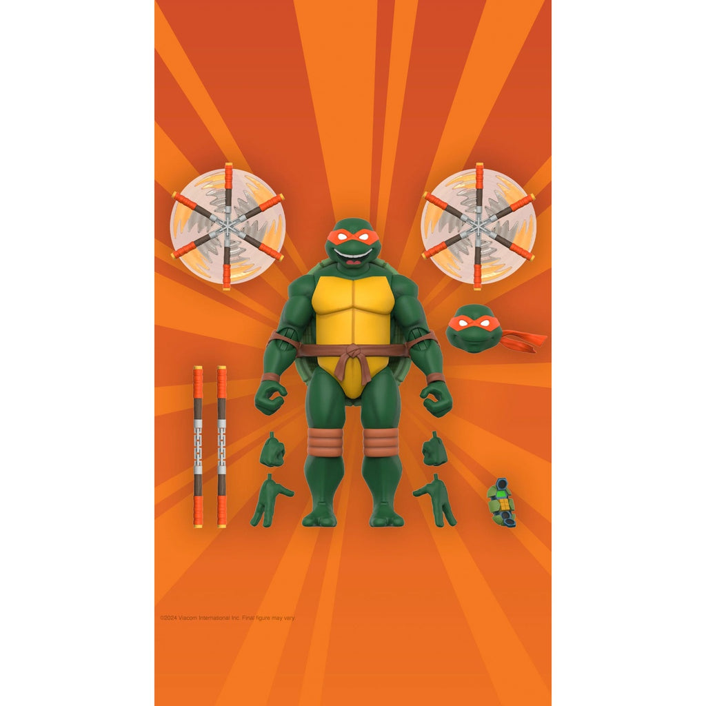 Imagen del producto Teenage Mutant Ninja Turtles Ultimates figura de acción Wave 12 Michelangelo 18 cm