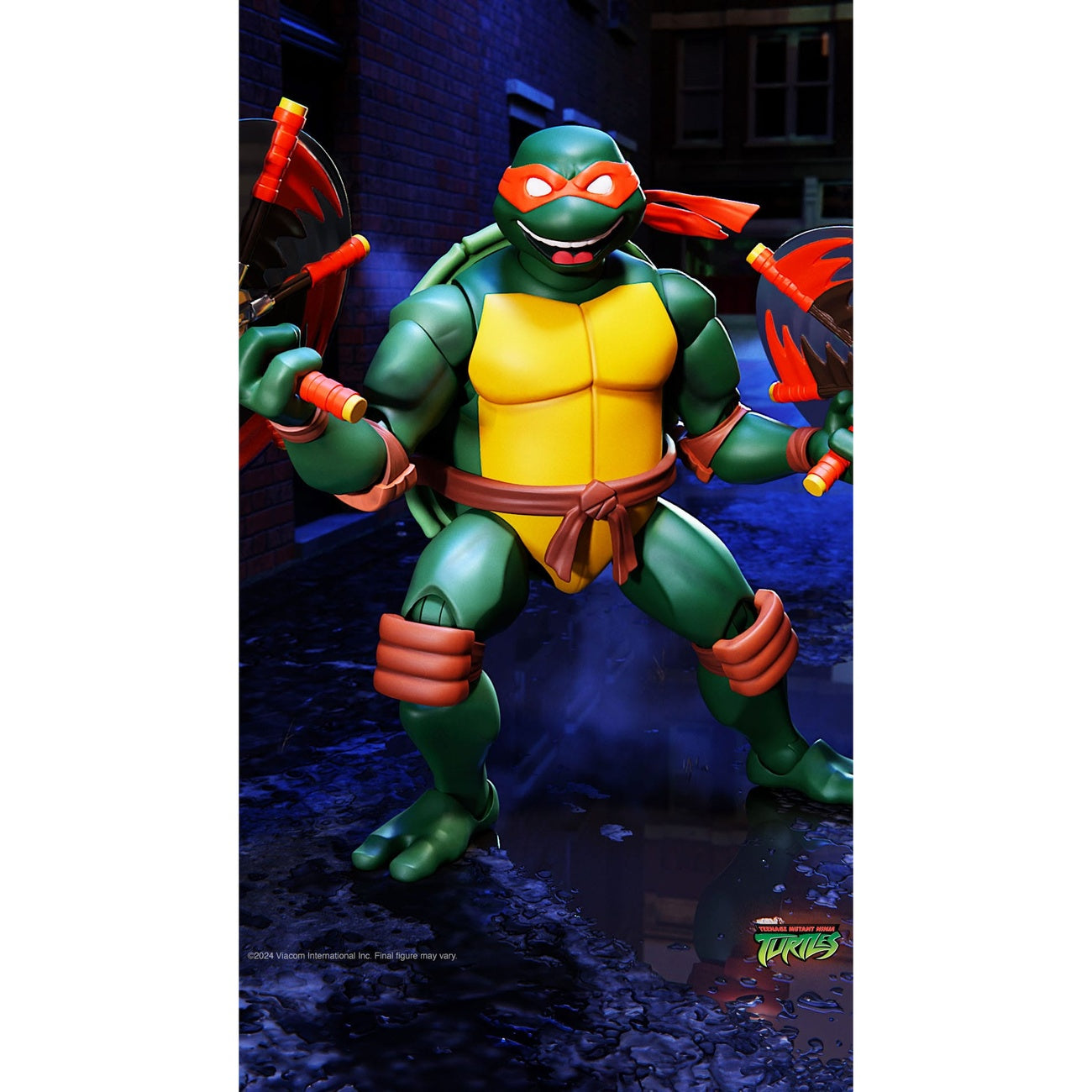 Imagen del producto Teenage Mutant Ninja Turtles Ultimates figura de acción Wave 12 Michelangelo 18 cm