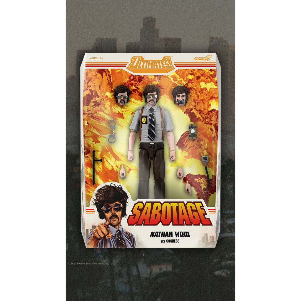 Imagen del producto Beastie Boys Ultimates figura de acción Wave 1 Nathan Wind como "Cochese" 18 cm