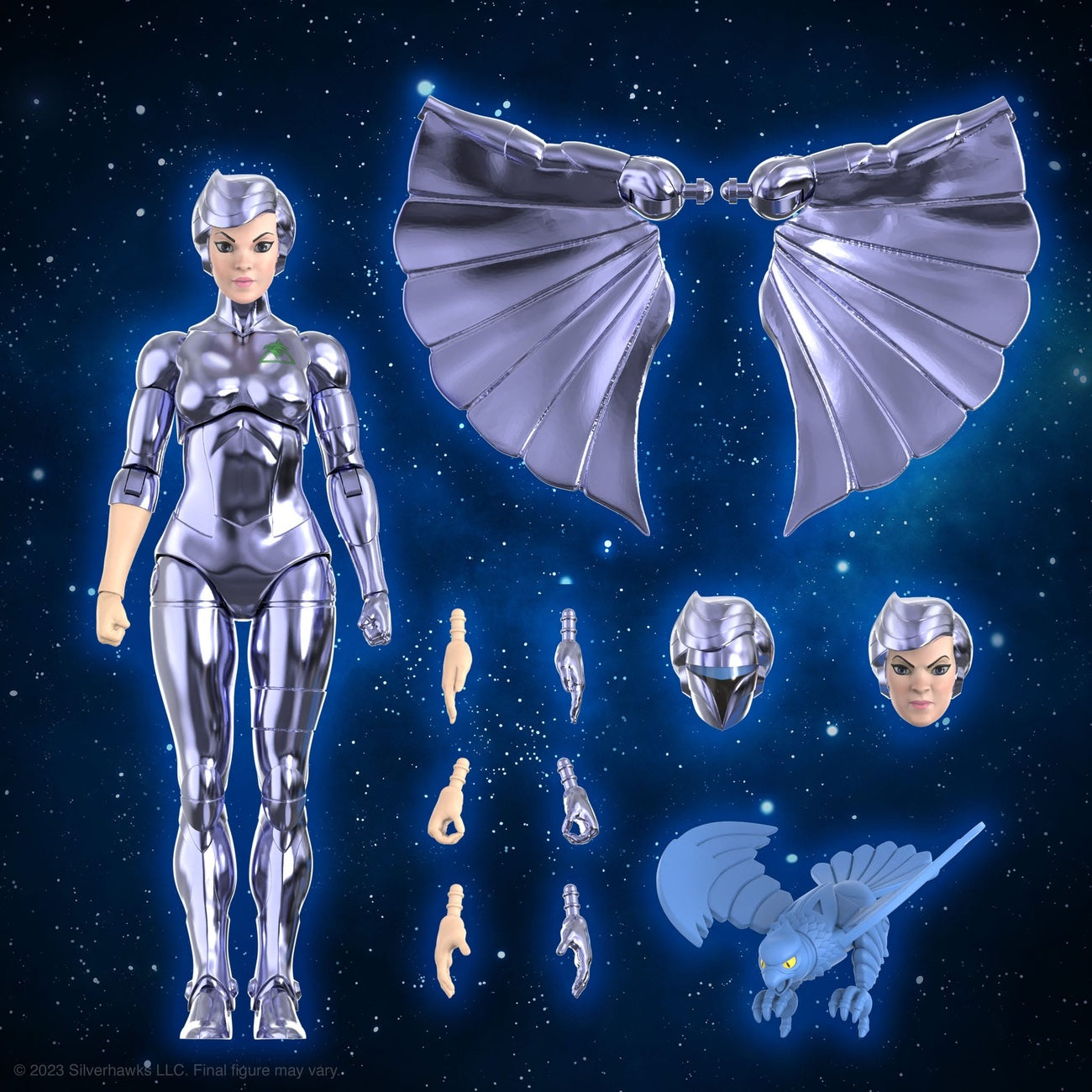 Imagen del producto SilverHawks Ultimates figura de acción Steelheart (versión juguete) 18 cm