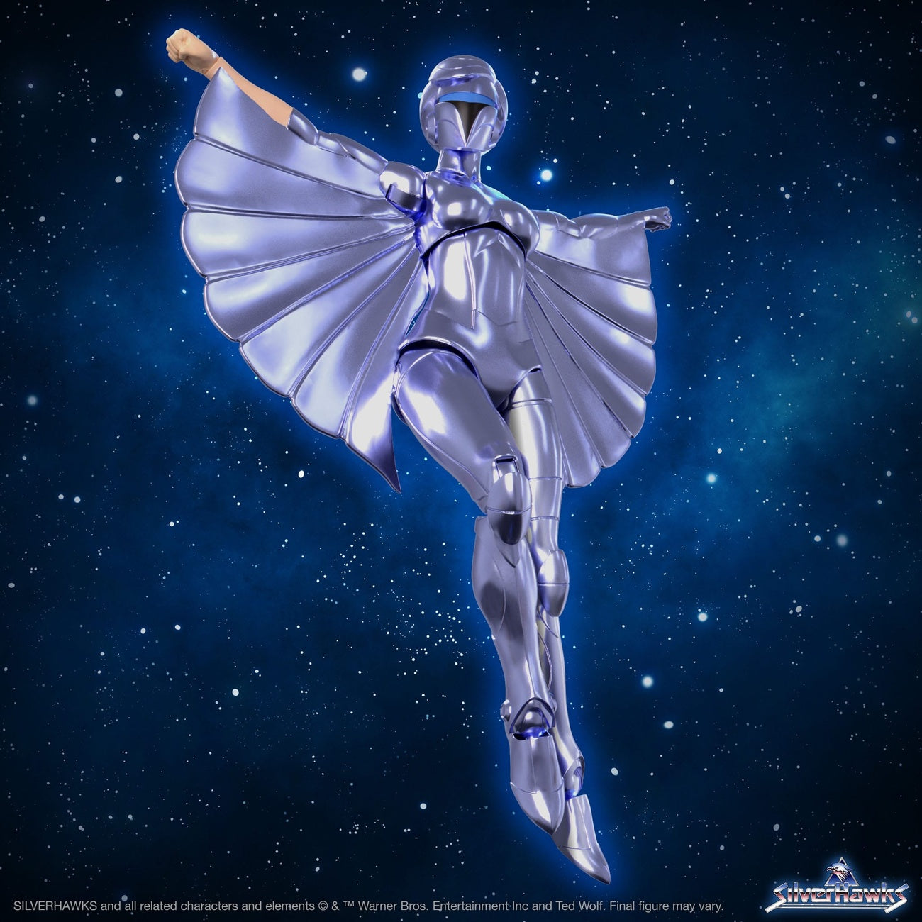 Imagen del producto SilverHawks Ultimates figura de acción Steelheart (versión juguete) 18 cm