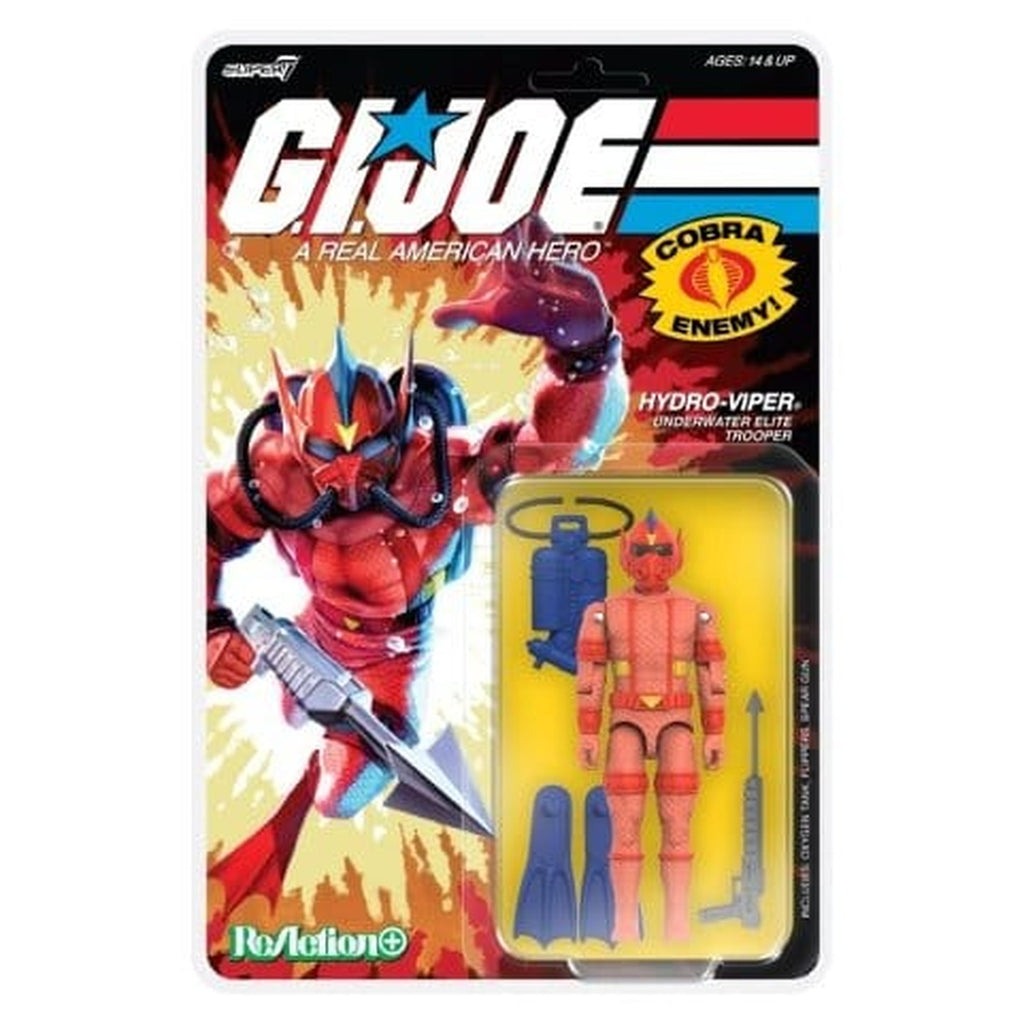 Imagen del producto GI Joe ReAction+ figura de acción Wave 07 Hydro Viper (Cómic) 10 cm