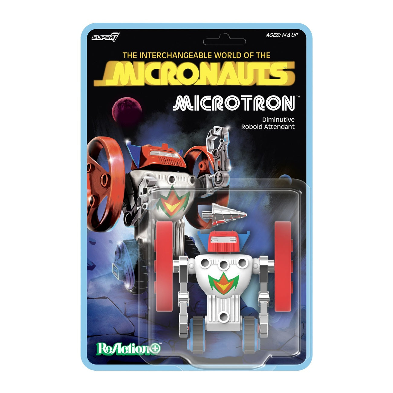 Imagen del producto Micronauts figura de acción ReAction+ Wave 02 Microtron 9 cm