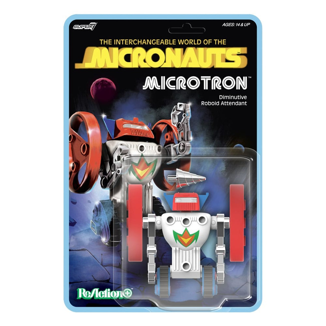 Imagen del producto Micronauts figura de acción ReAction+ Wave 02 Microtron 9 cm