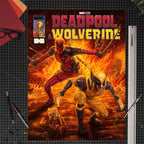 Imagen del producto Marvel Lámina artística Deadpool & Wolverine 46 x 61 cm – sin marco