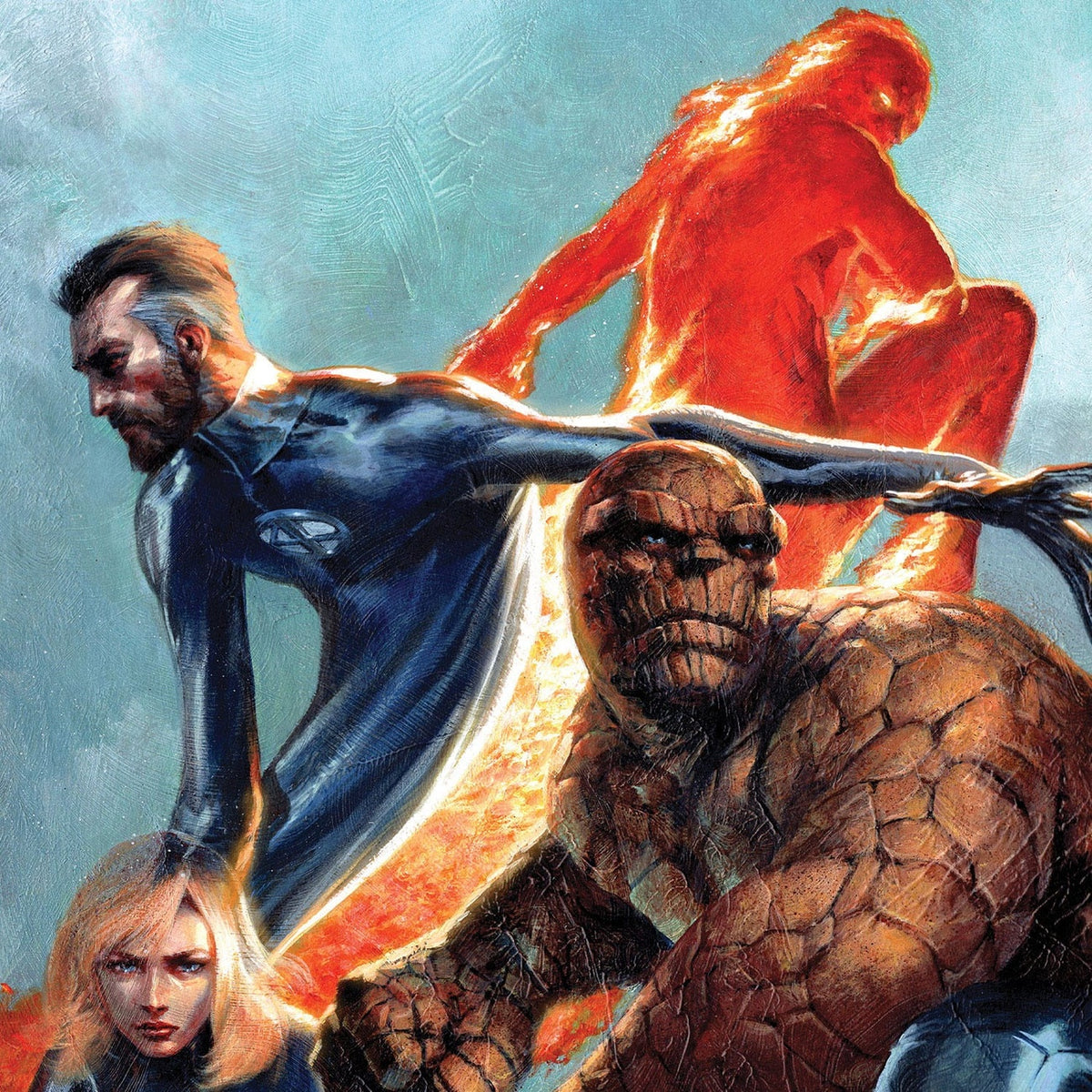 Imagen del producto Marvel Lámina artística The Fantastic Four 41 x 61 cm - sin marco