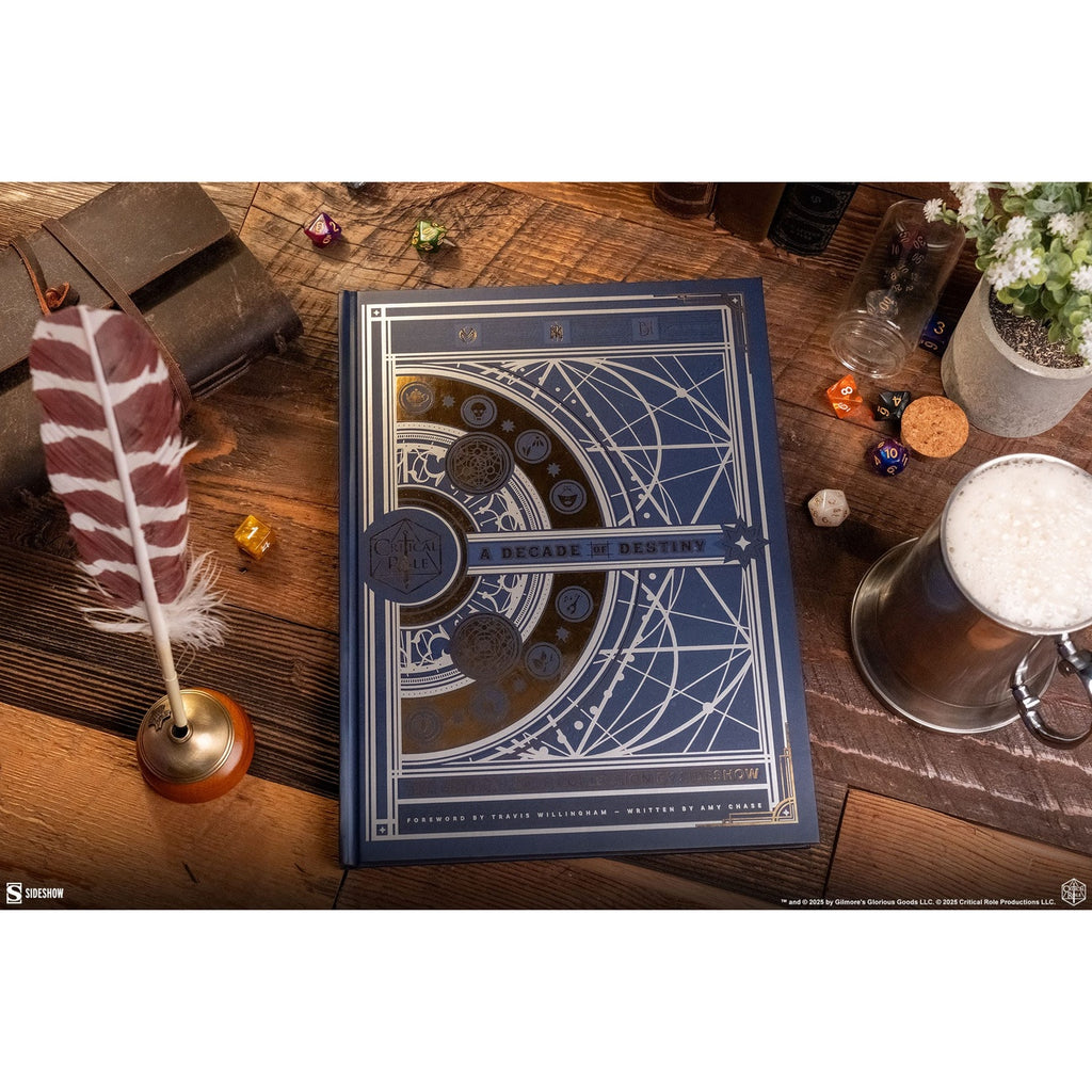 Imagen del producto Libro Sideshow Collectibles A Decade of Destiny: The Critical Role Collection de Sideshow *Versión en inglés*