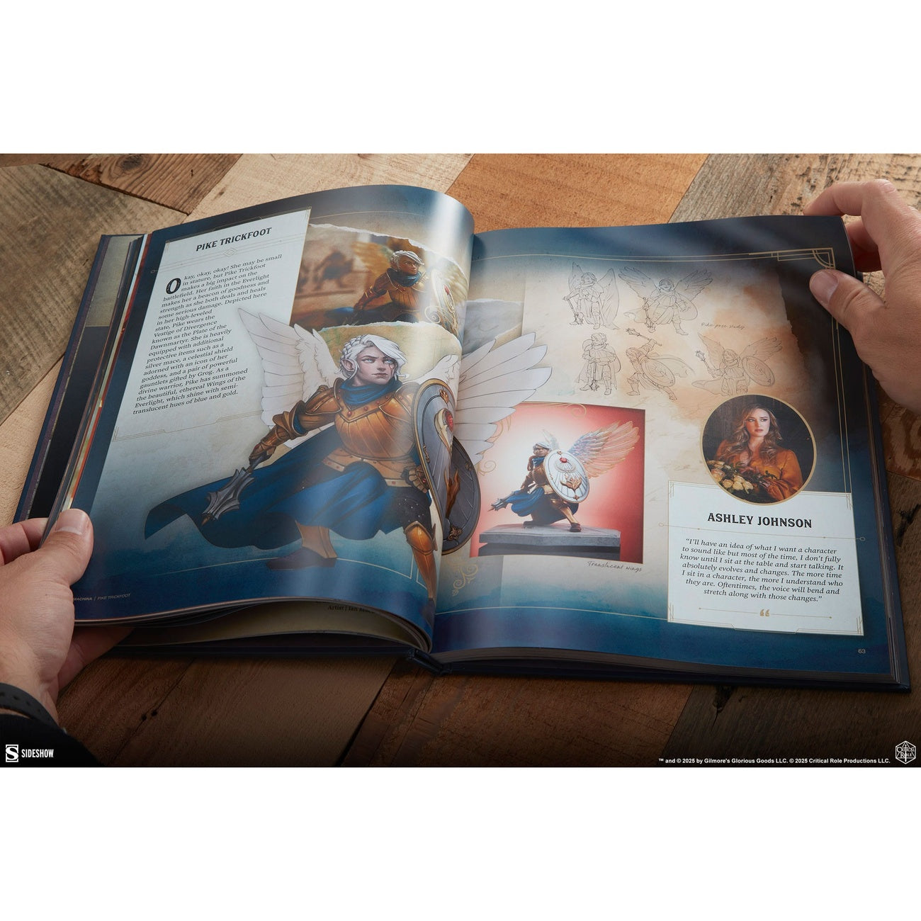 Imagen del producto Libro Sideshow Collectibles A Decade of Destiny: The Critical Role Collection de Sideshow *Versión en inglés*