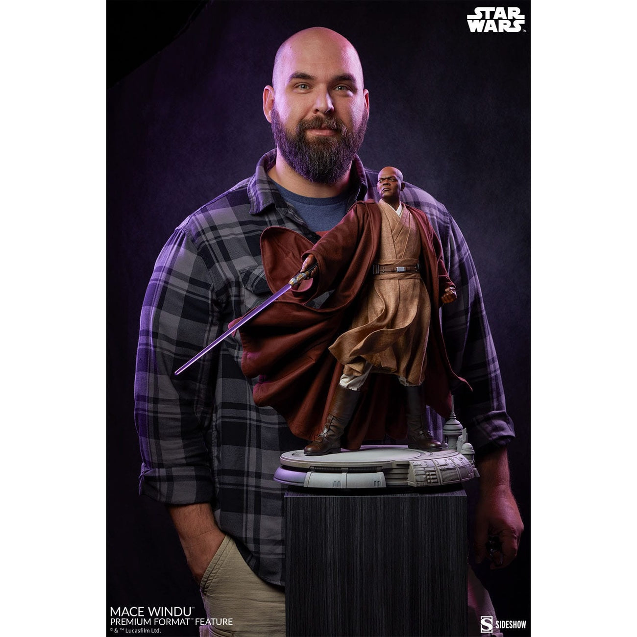 Product image Star Wars Episode III Premium Format Figure Mace Windu 53 cm