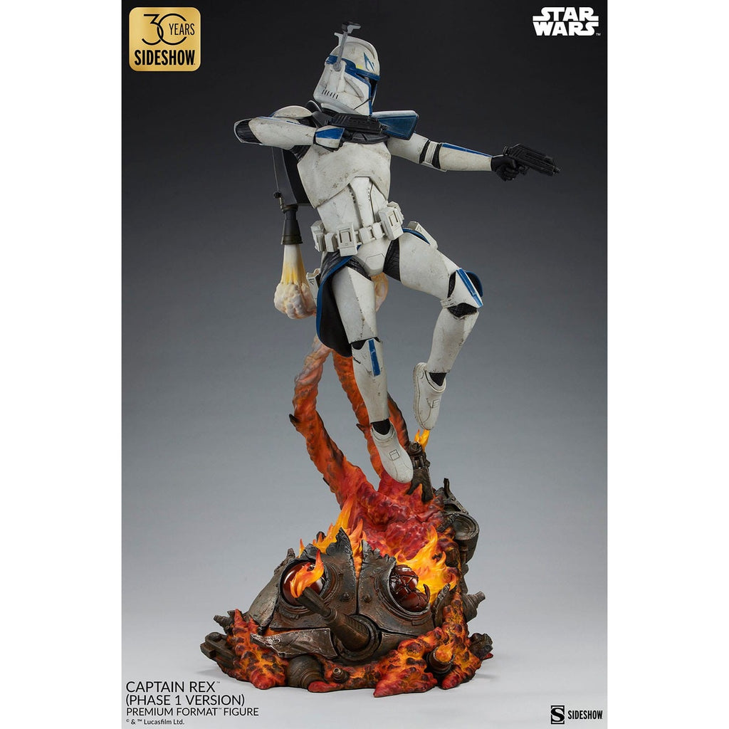 Imagen del producto Star Wars Figura Premium Format Captain Rex (Versión Fase 1) Sideshow Exclusive 68 cm