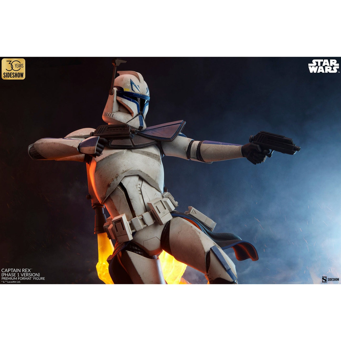 Product image Star Wars Premium Format Figure Captain Rex (Phase 1 Version) Sideshow Exclusive 68 cm