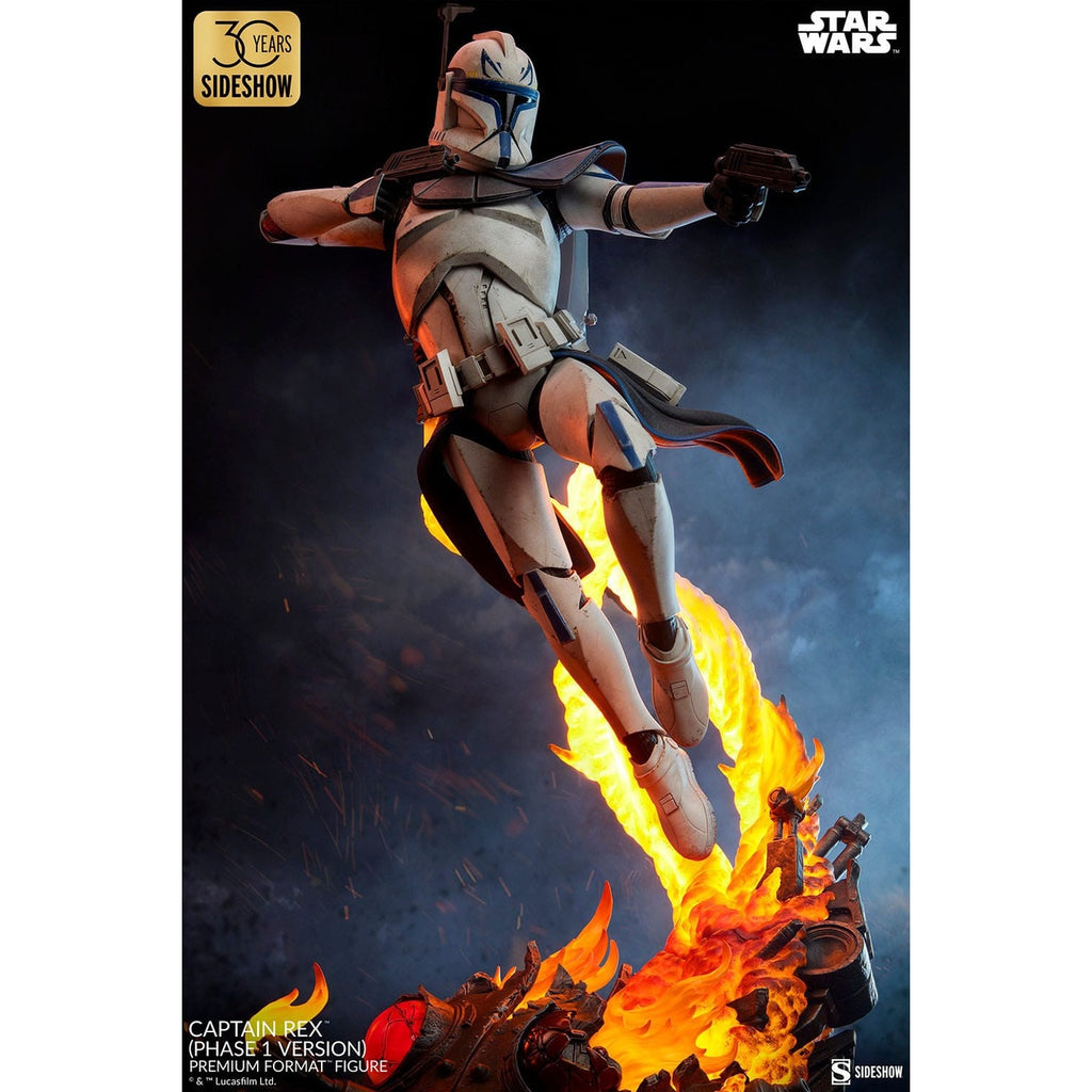 Imagen del producto Star Wars Figura Premium Format Captain Rex (Versión Fase 1) Sideshow Exclusive 68 cm