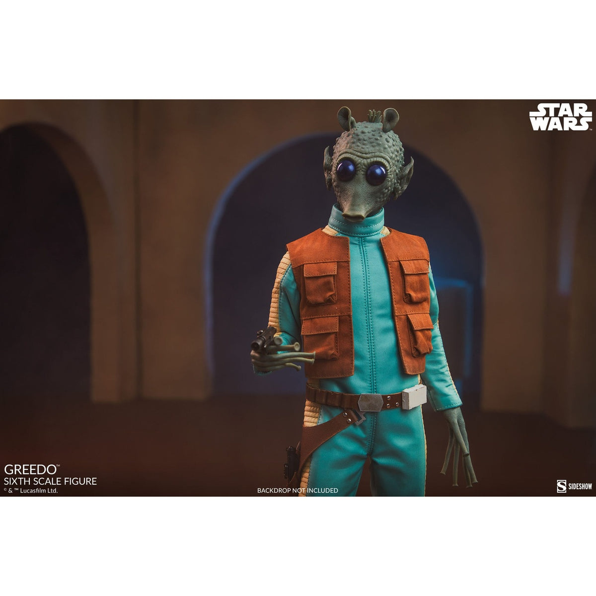 Imagen del producto Star Wars Scum & Villainy Figura de acción 1/6 Greedo 30 cm