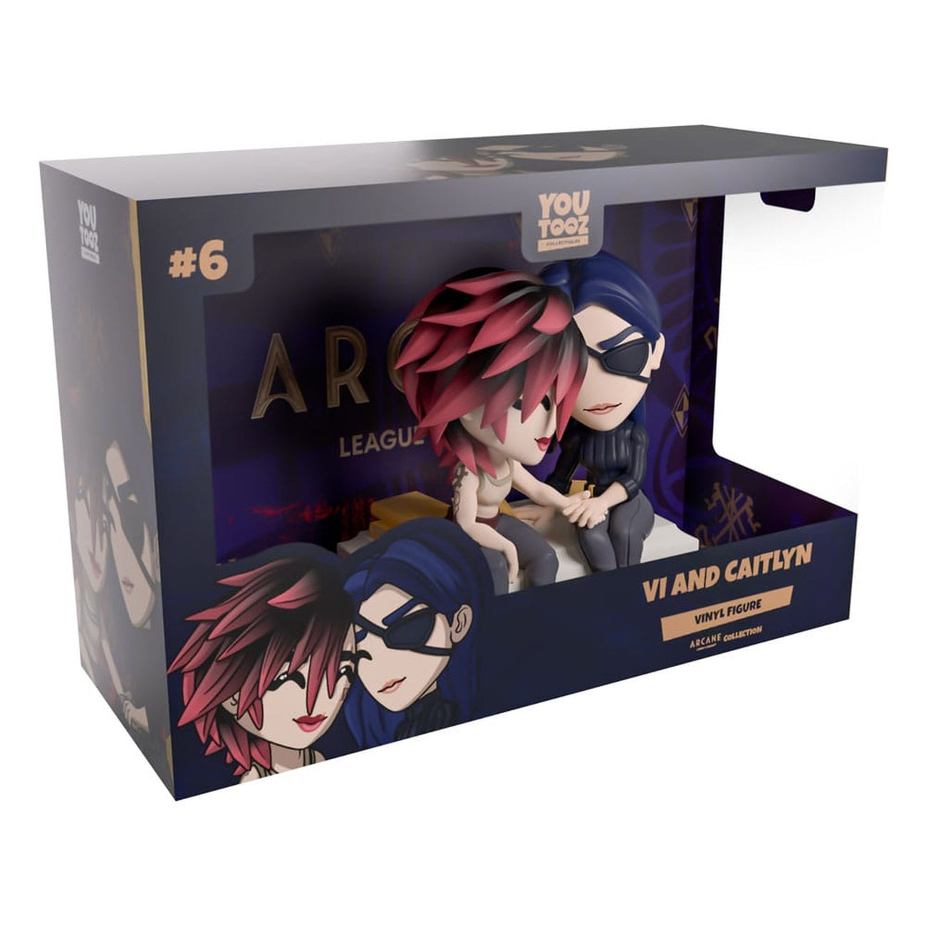 Imagen del producto Arcane Figuras de vinilo 2-pack Vi y Caitlyn 11 cm