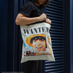 Imagen del producto One Piece Bolsa de tela Wanted Luffy