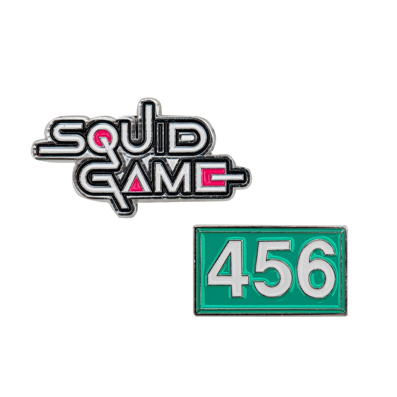 Imagen del producto Squid Game Pins Pack de 2 Squid Game y Jugador 456