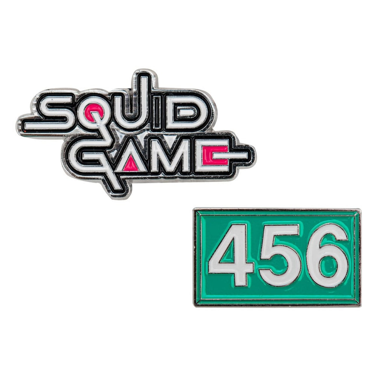 Imagen del producto Squid Game Pins Pack de 2 Squid Game y Jugador 456