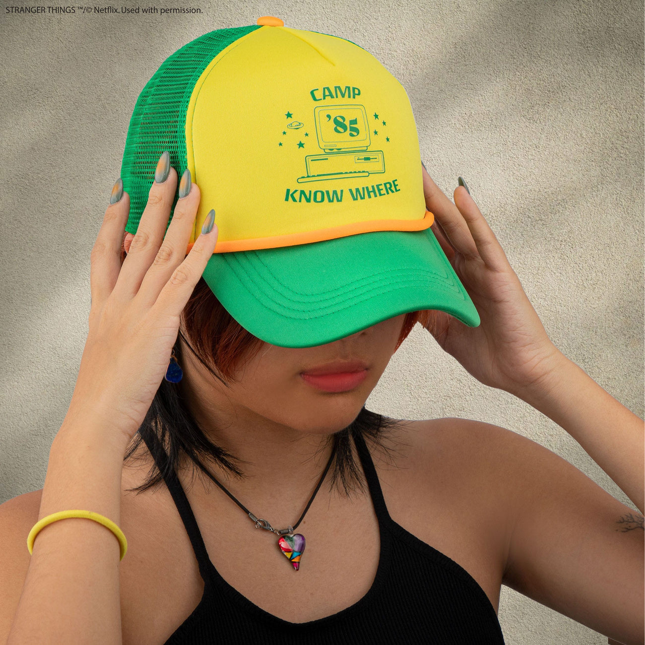 Imagen del producto Stranger Things gorra de béisbol Camp Know Where