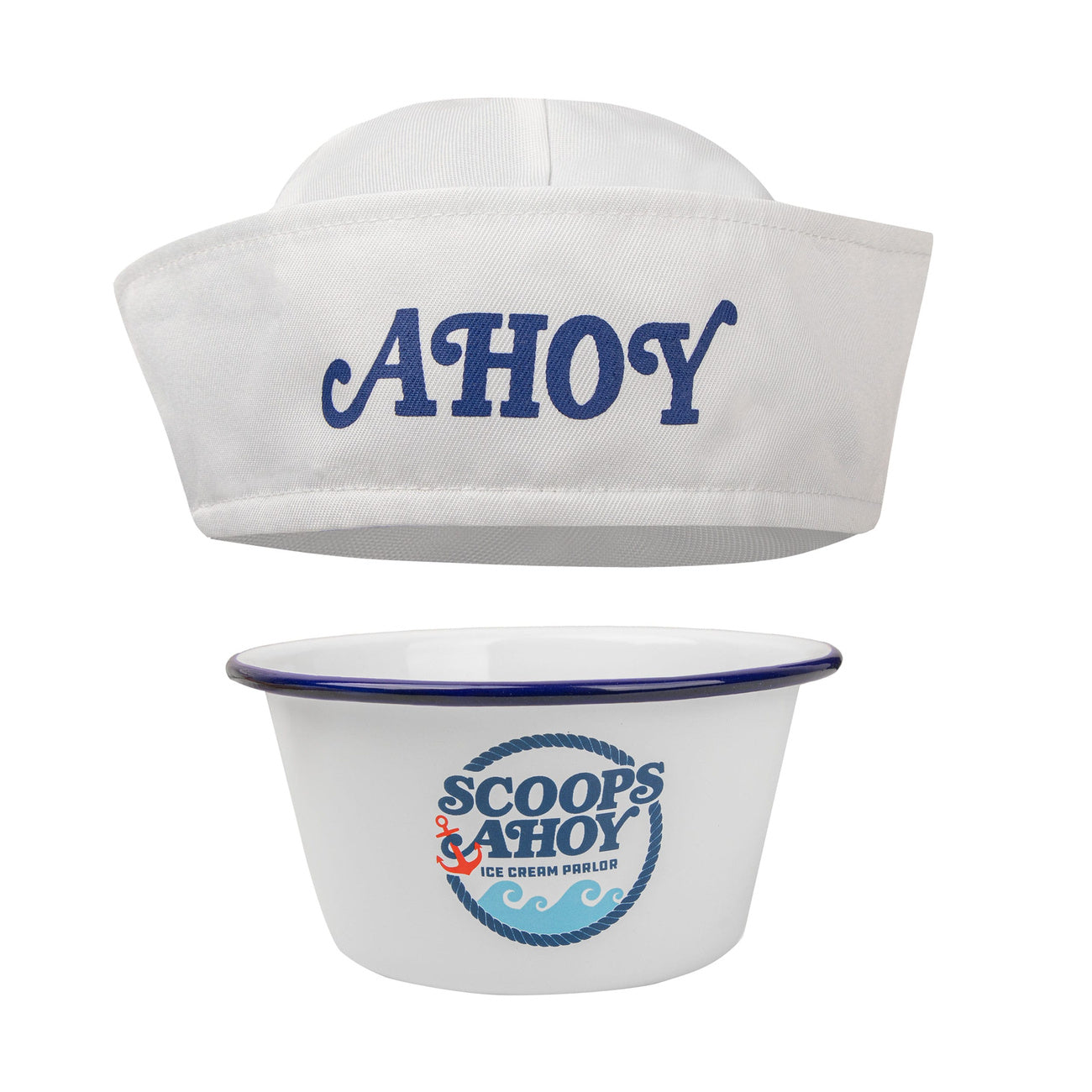 Imagen del producto Stranger Things Cuenco para helado con gorra de marinero Scoops Ahoy