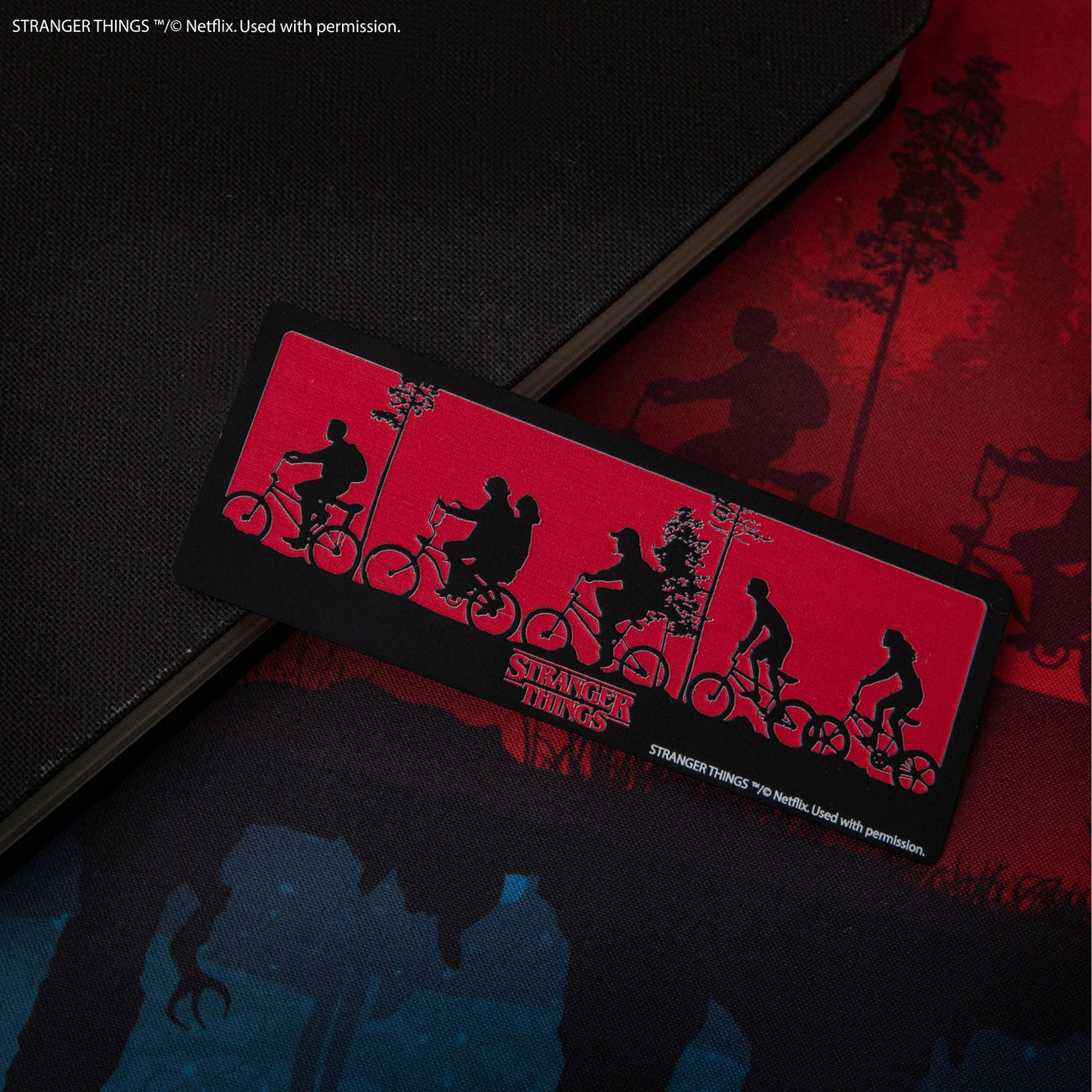 Imagen del producto Stranger Things Marcapáginas Silueta Metal
