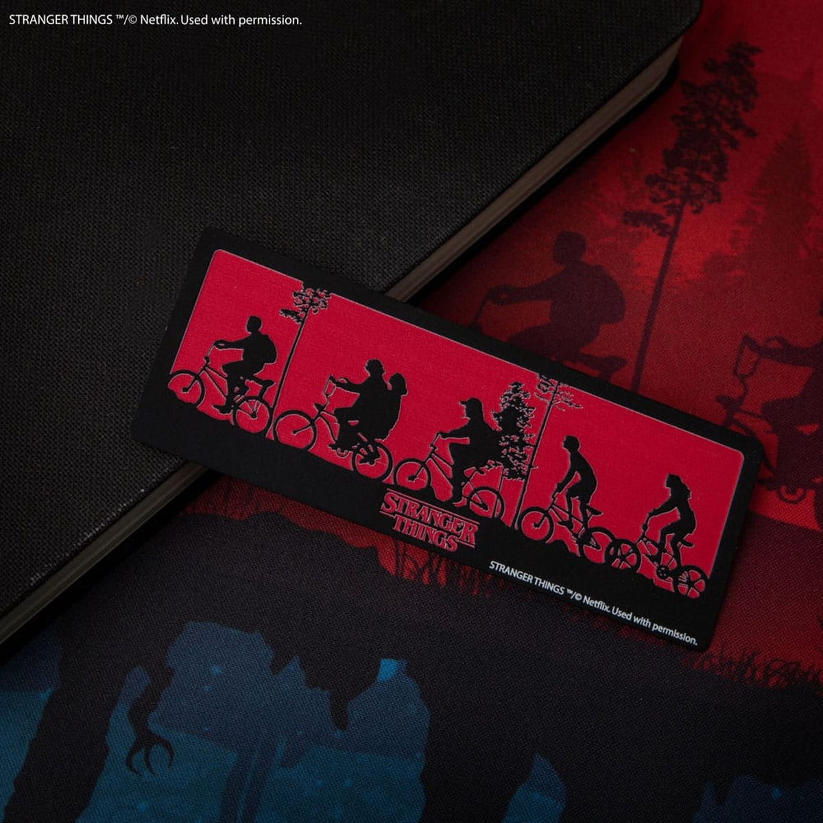 Imagen del producto Stranger Things Marcapáginas Silueta Metal