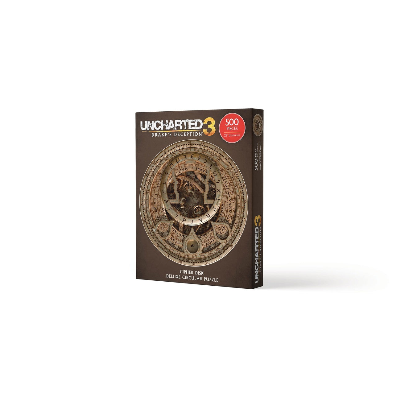 Imagen del producto Uncharted Rompecabezas Disco Cifrado Circular Deluxe (500 Piezas)