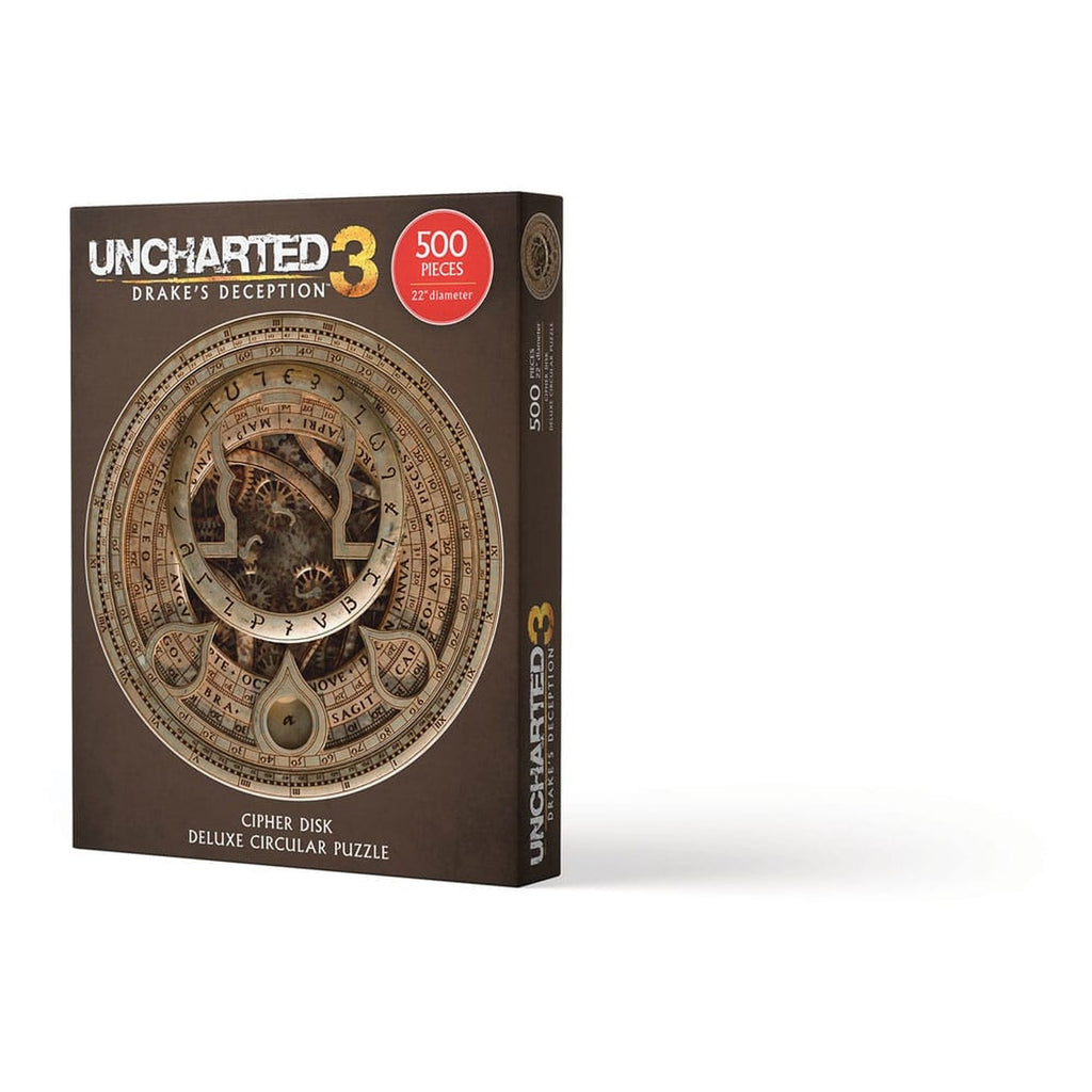Product image Uncharted Puzzle Cipher Disk Circular Deluxe (500 Pieces)