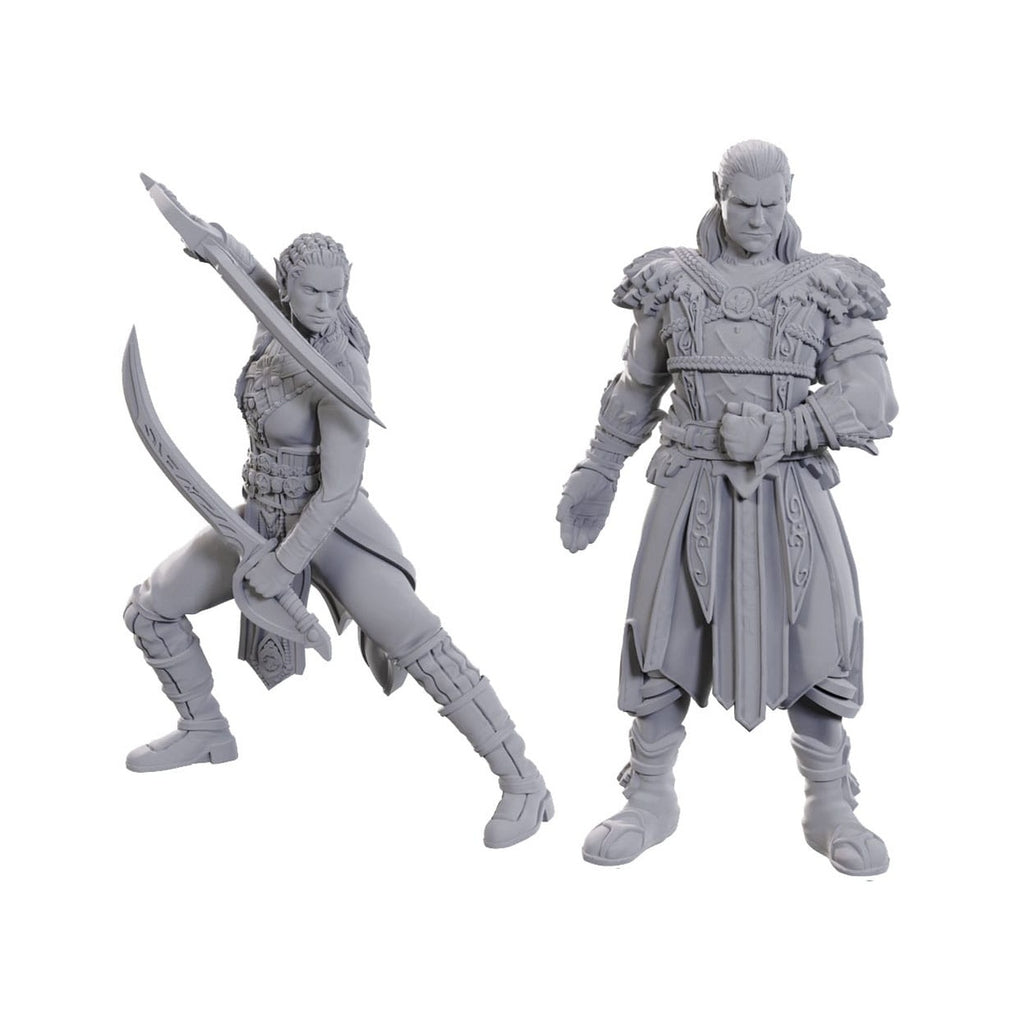Imagen del producto D&D Nolzur's Marvelous Miniatures Miniaturas sin pintar Jaheira & Halsin