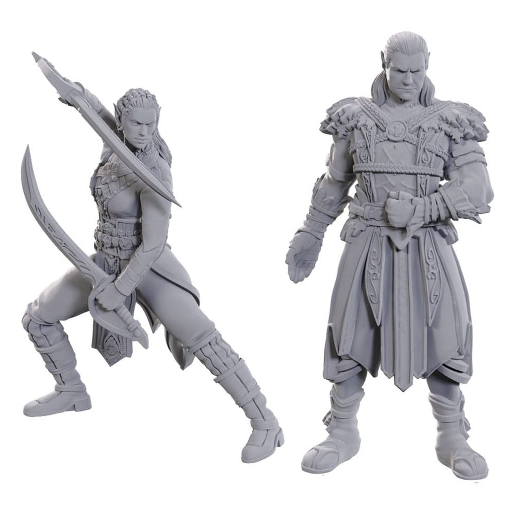 Imagen del producto D&D Nolzur's Marvelous Miniatures Miniaturas sin pintar Jaheira & Halsin