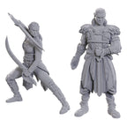 Imagen del producto D&D Nolzur's Marvelous Miniatures Miniaturas sin pintar Jaheira & Halsin