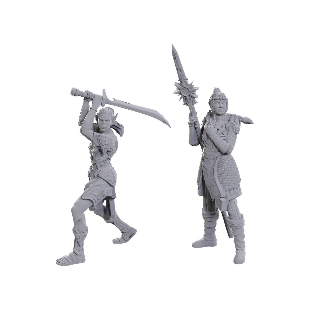Imagen del producto D&D Nolzur's Marvelous Miniatures miniaturas sin pintar Lae'zel & Shadowheart