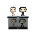 Imagen del producto Star Wars POP! Movie Moments Pack doble de figuras cabezón de vinilo Kylo & Rey 9 cm