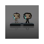 Imagen del producto Star Wars POP! Movie Moments Pack doble de figuras cabezón de vinilo Kylo & Rey 9 cm