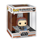 Imagen del producto Star Wars: The Mandalorian Figura POP! Deluxe de vinilo Bo-Katan con Trono 9 cm