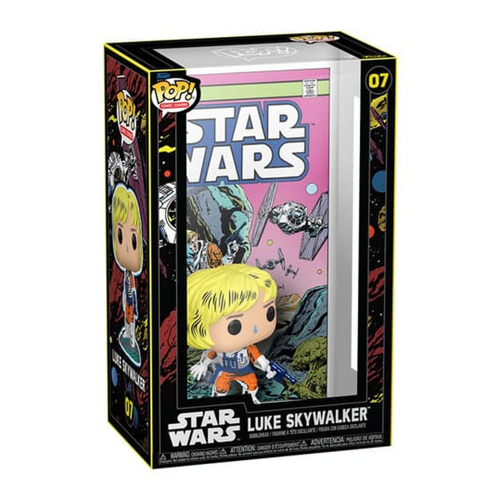 Imagen del producto Star Wars POP! Comic Cover figura de vinilo Luke Skywalker 9 cm