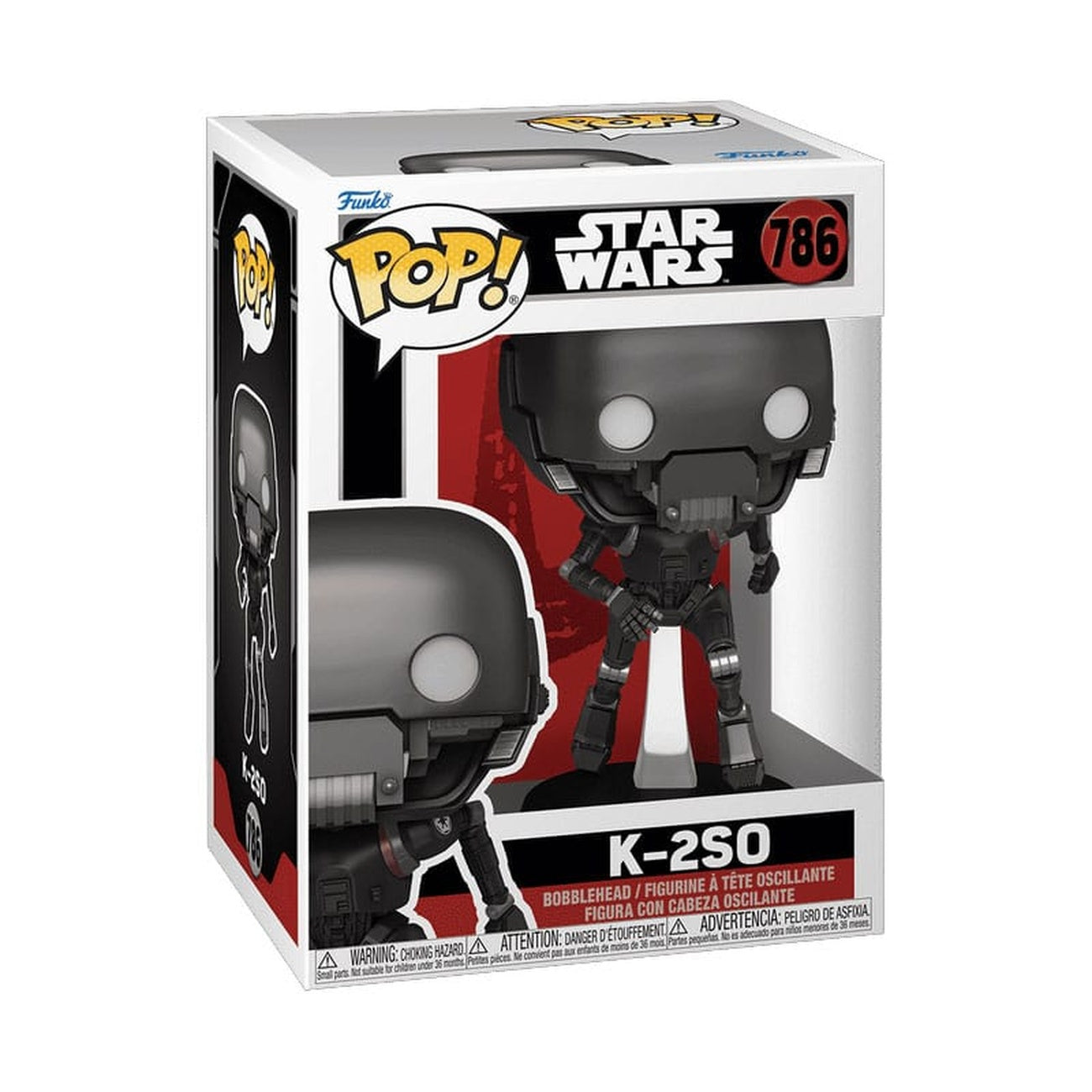 Imagen del producto Star Wars: Andor Figura de vinilo POP! TV K-2SO 9 cm
