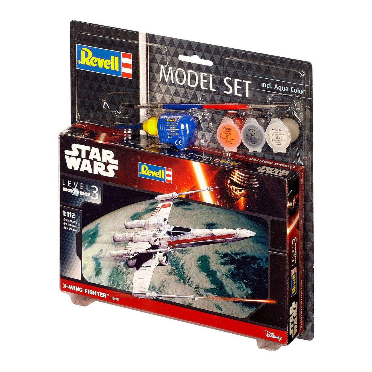 Imagen del producto Star Wars Maqueta 1/112 Model Set X-Wing Fighter 11 cm