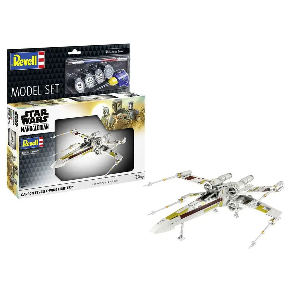 Product image Star Wars model kit with basic accessories 1/57 Carson Teva's X-Wing Fighter 22 cm