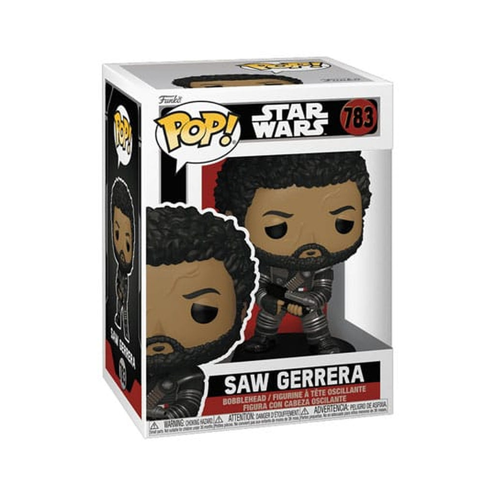Imagen del producto Star Wars: Andor Figura POP! TV de vinilo Saw Gerrera 9 cm