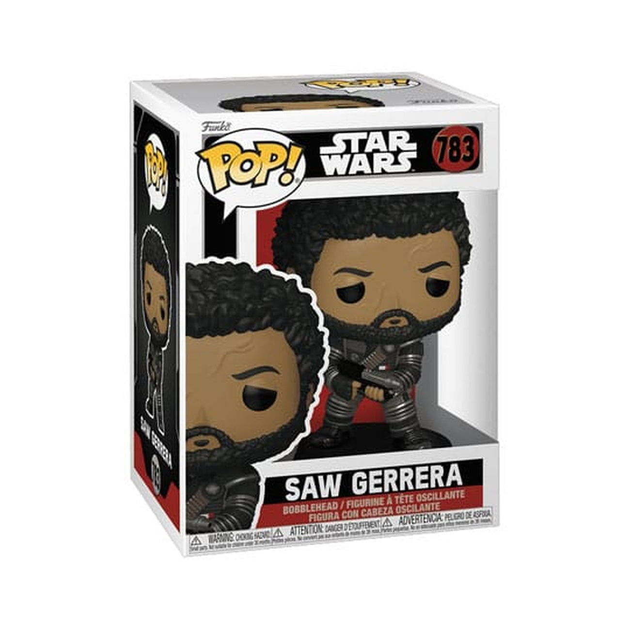 Imagen del producto Star Wars: Andor Figura POP! TV de vinilo Saw Gerrera 9 cm