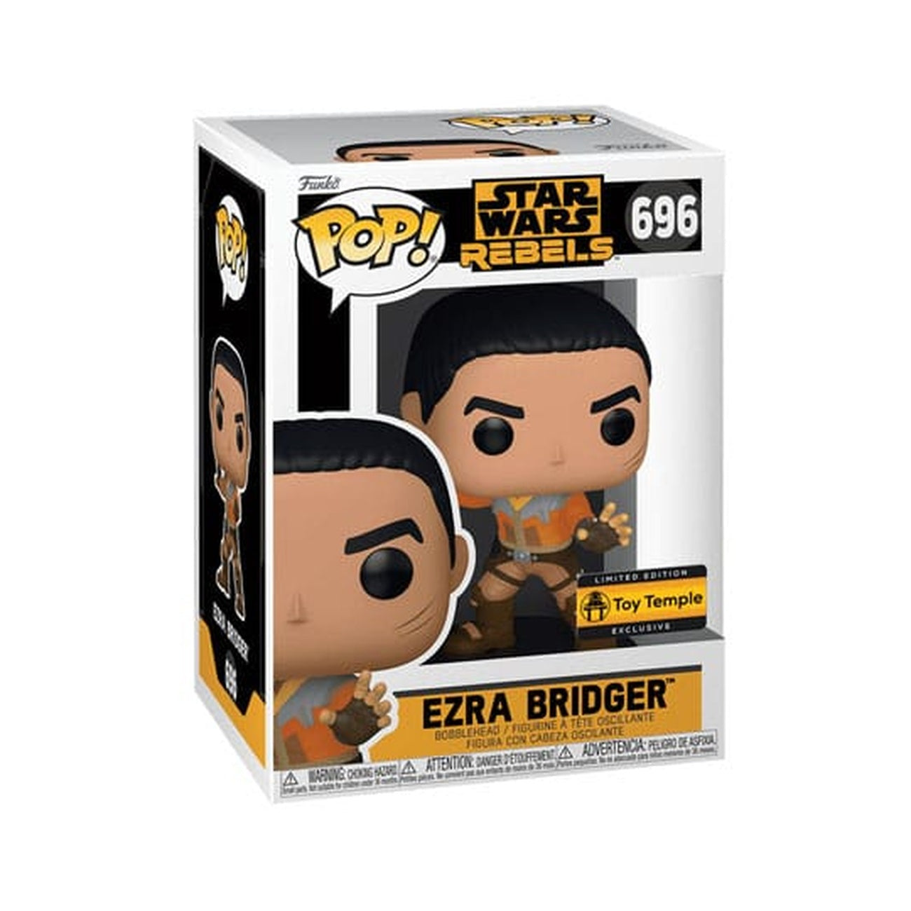 Imagen del producto Star Wars: Rebels Figura POP! TV de vinilo Ezra Bridger 9 cm