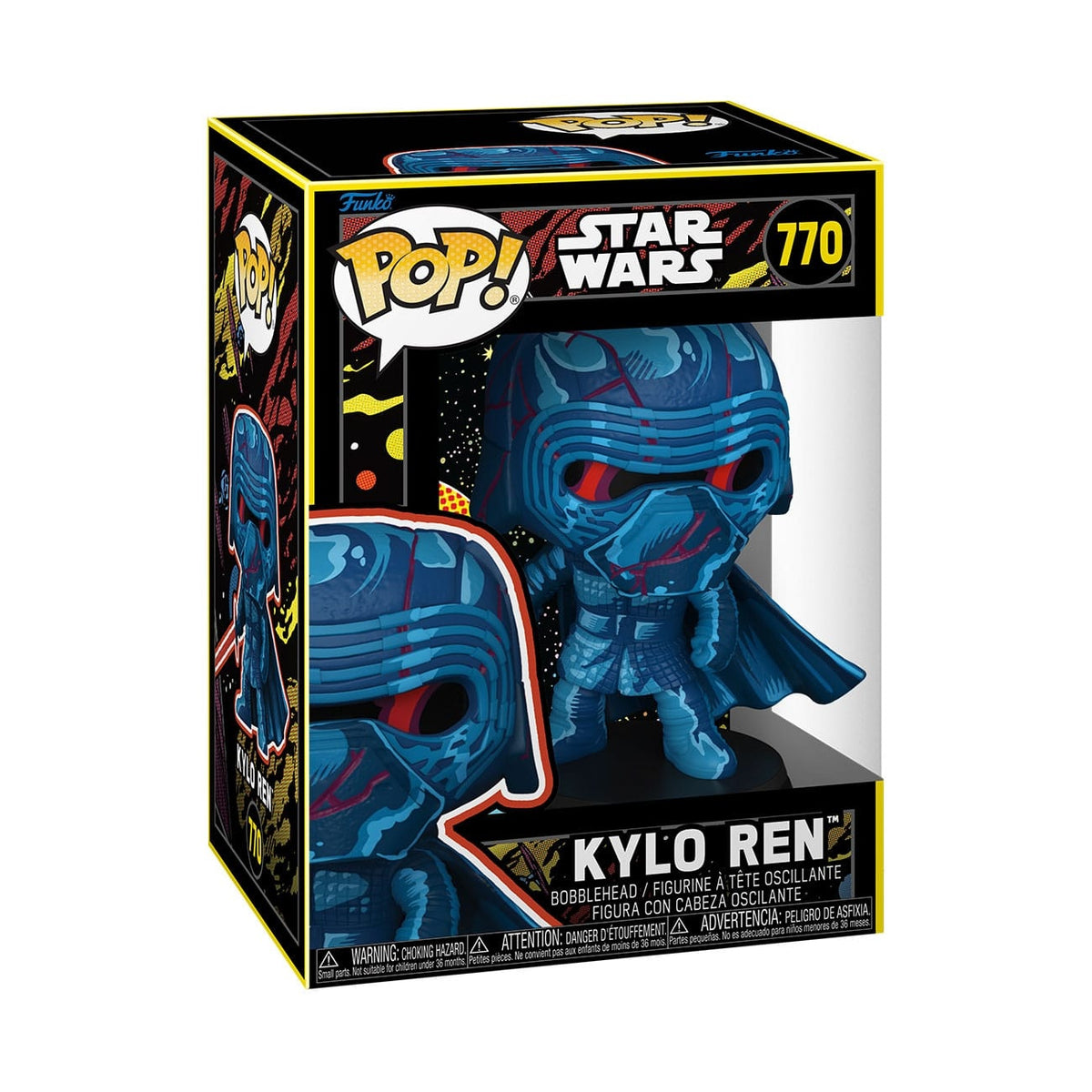Imagen del producto Star Wars POP! Figura de vinilo Movie Kylo Ren (Retro) 9 cm